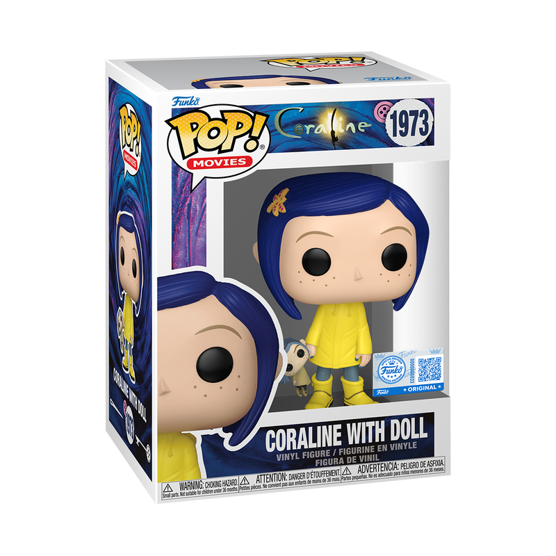 Funko Pop! Coraline - Coraline with Doll Vinyl Figure