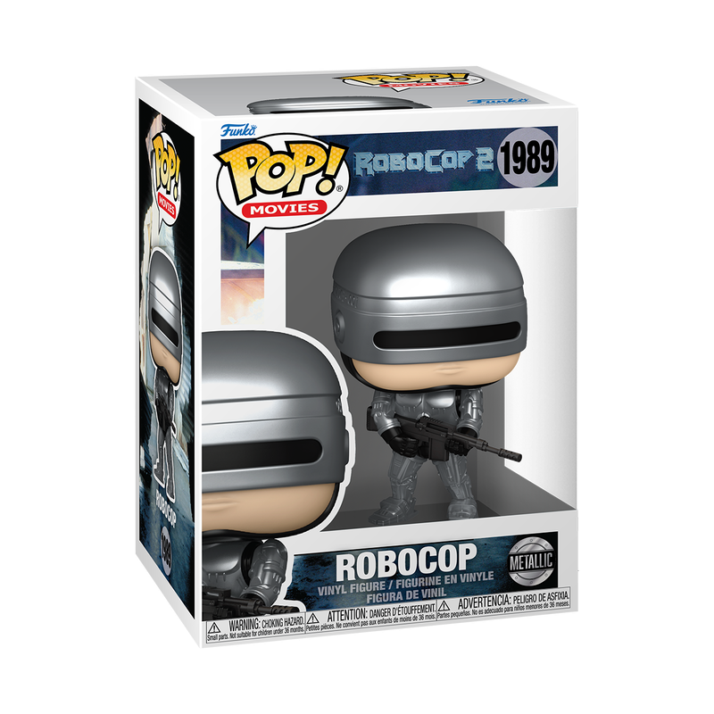 Funko Pop! Robocop Metallic Vinyl Figure