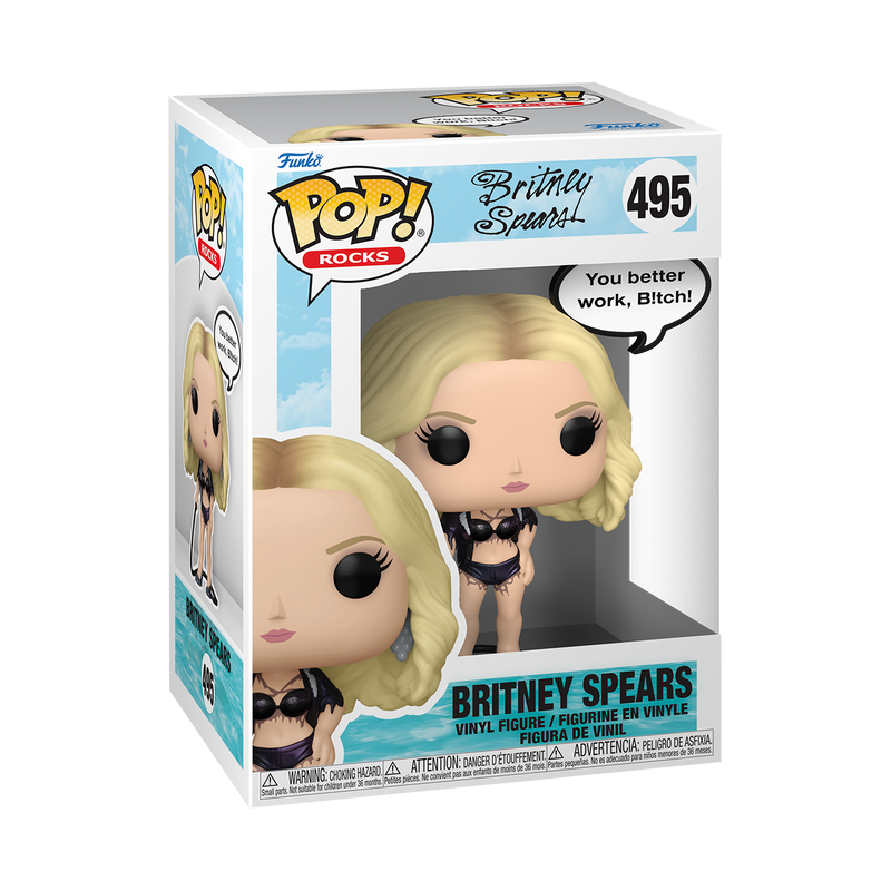 Funko Pop! Sayings Britney Spears - Work B!tch Vinyl Figure