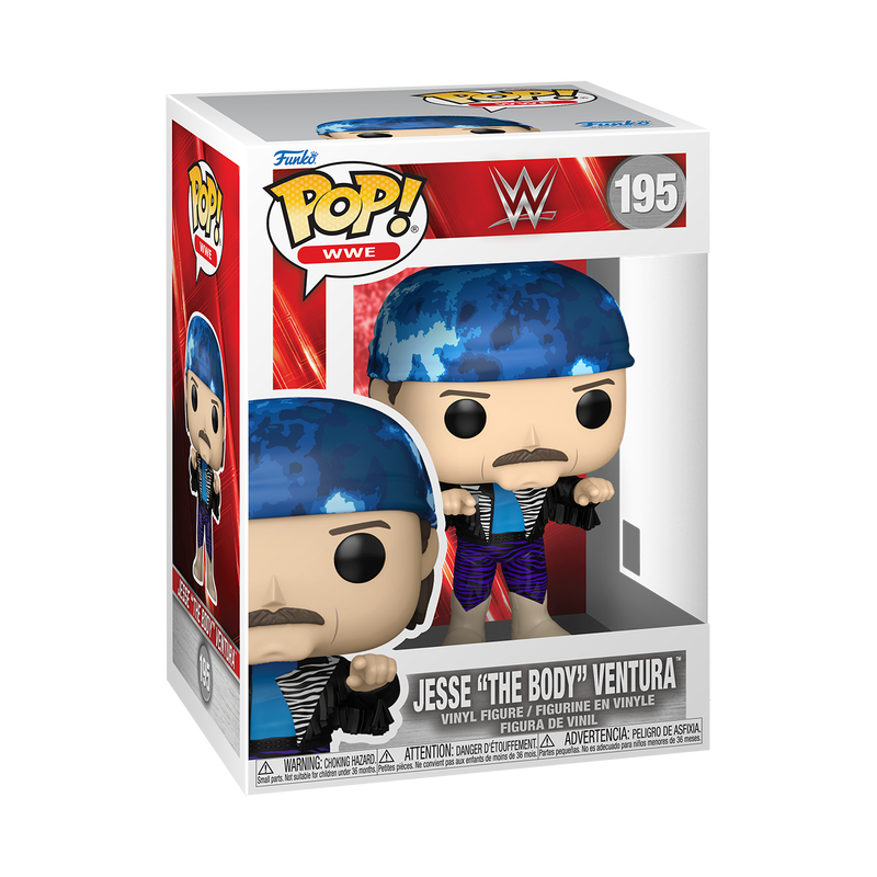 Funko Pop! WWE - Jesse 'The Body' Ventura Vinyl Figure