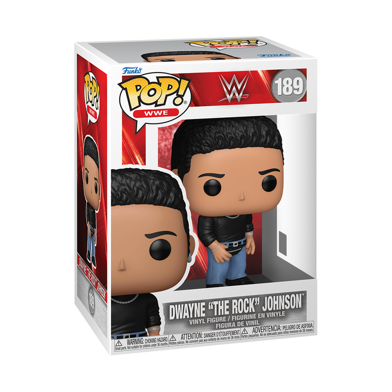 Funko Pop! WWE - The Rock (Turtleneck) Vinyl Figure