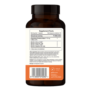 Gutsi SporeBiotic 30 Capsules,General