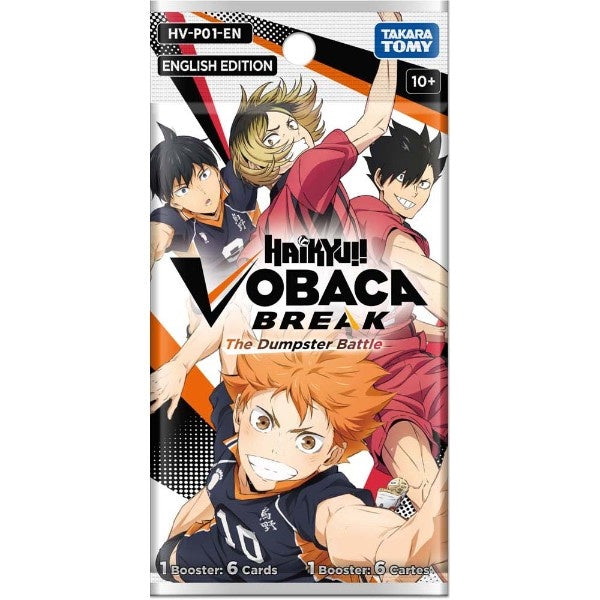 Haikyu!! Vobaca Break The Dumpster Battle TCG Booster Pack Vol. 1