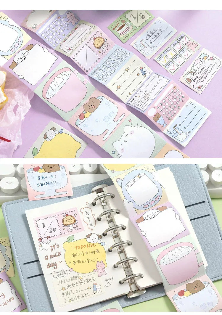 Cardlover Happy Everyday Series Die-Cut Memo Roll
