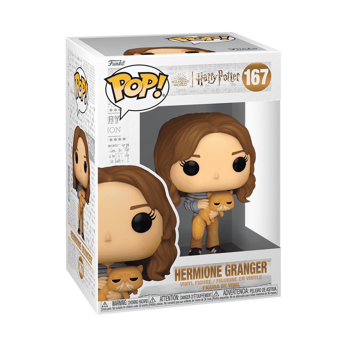 Funko Pop! Harry Potter - Hermione with Crookshanks Vinyl Figure