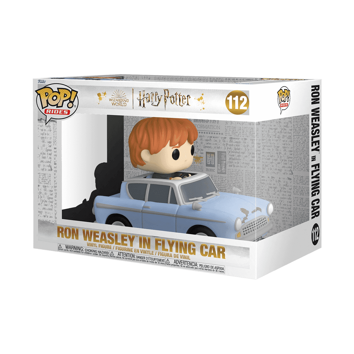 Funko Pop! Ride Harry Potter - Ron in Flying Car Vinyl Figure