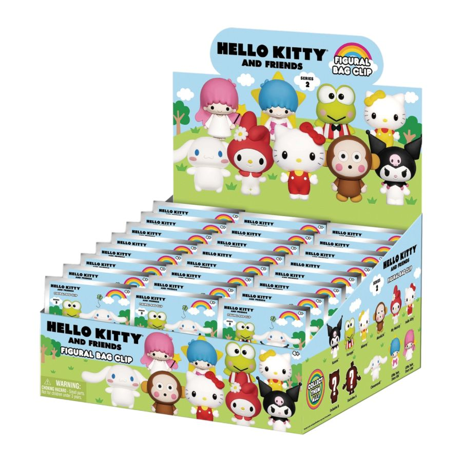 Hello Kitty - 3D PVC Bag Clips Series 1 Blind Bag