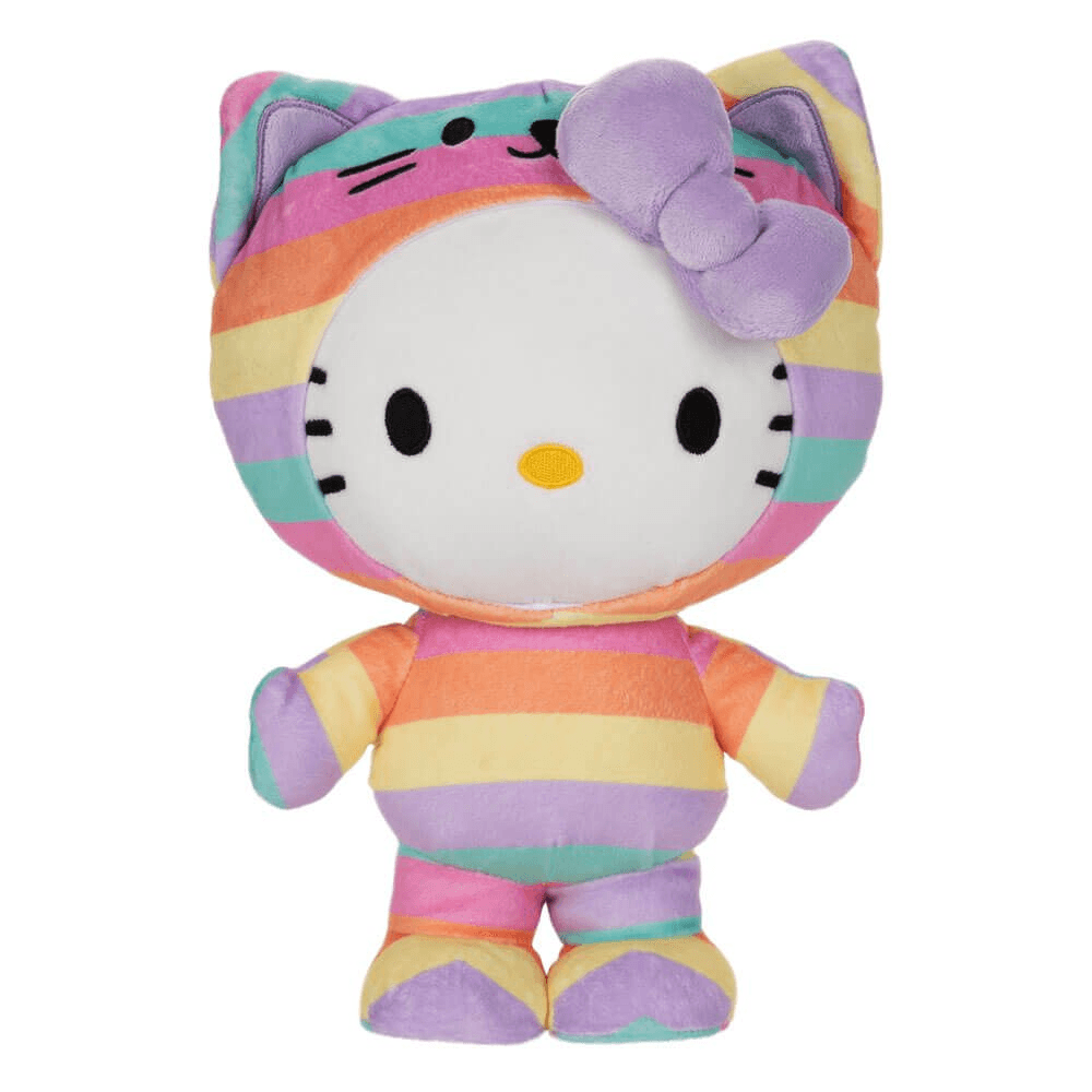 Hello Kitty And Friends Hello Kitty Rainbow Plush,Plush Toys,