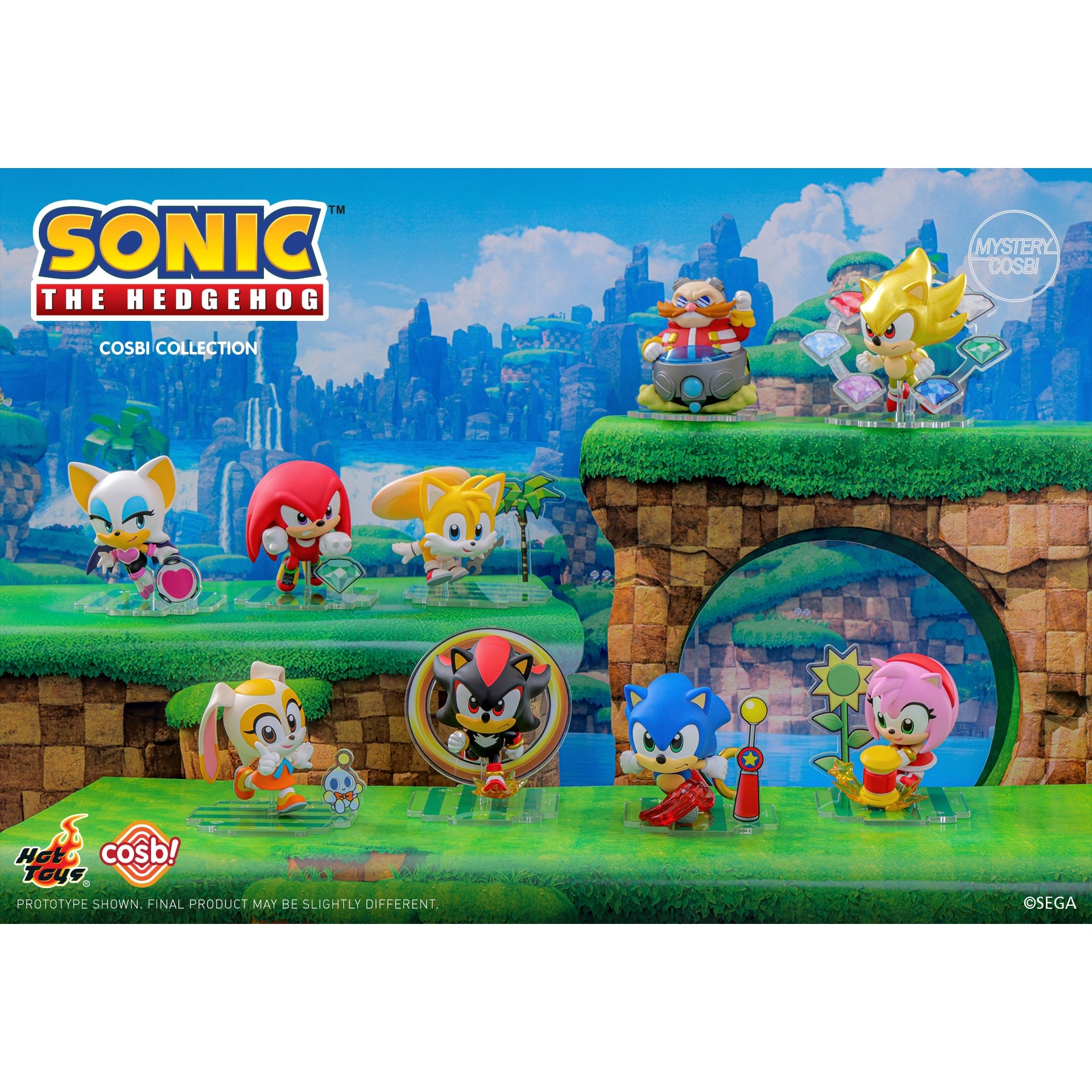 Hot Toys Sonic - Sonic Cosbi Collection Blind Box