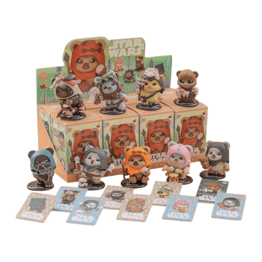 Hot Toys Star Wars - Ewok Cosbi Bobble-Head Blind Box