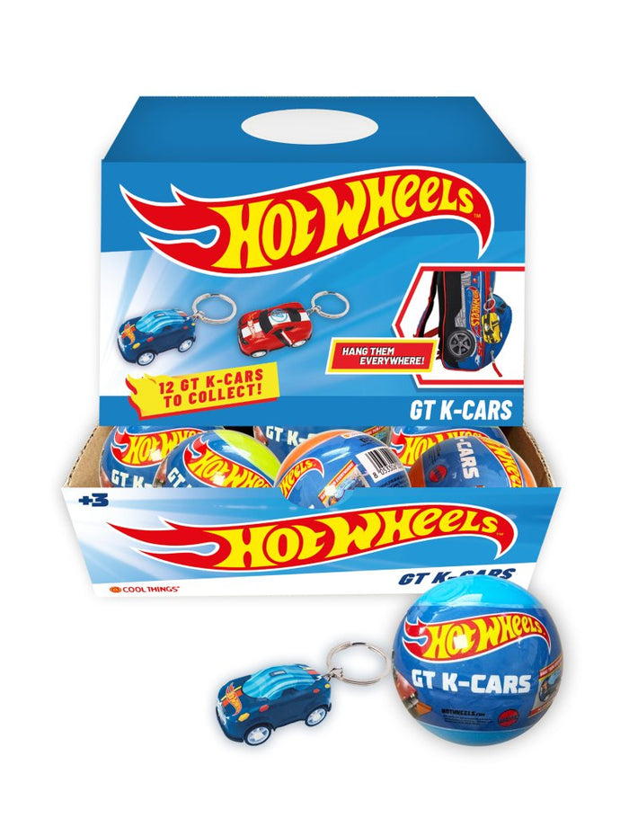 Hot Wheels GT K-Cars Keyring Mystery Capsules 3D Figurines