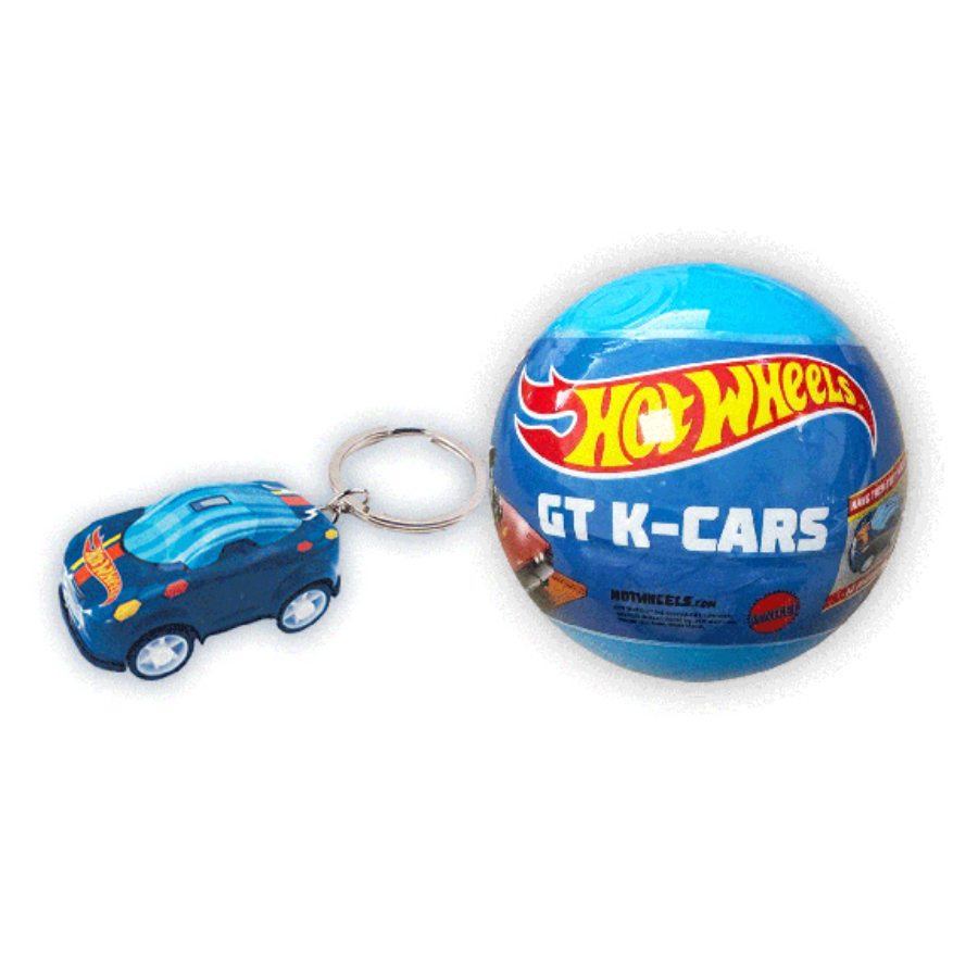 Hot Wheels GT K-Cars Keyring Mystery Capsules 3D Figurines