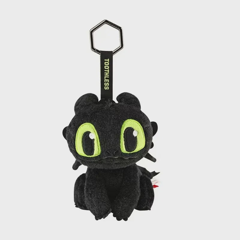 How to Train Your Dragon Toothless Night Fury Plush Keychain 11cm