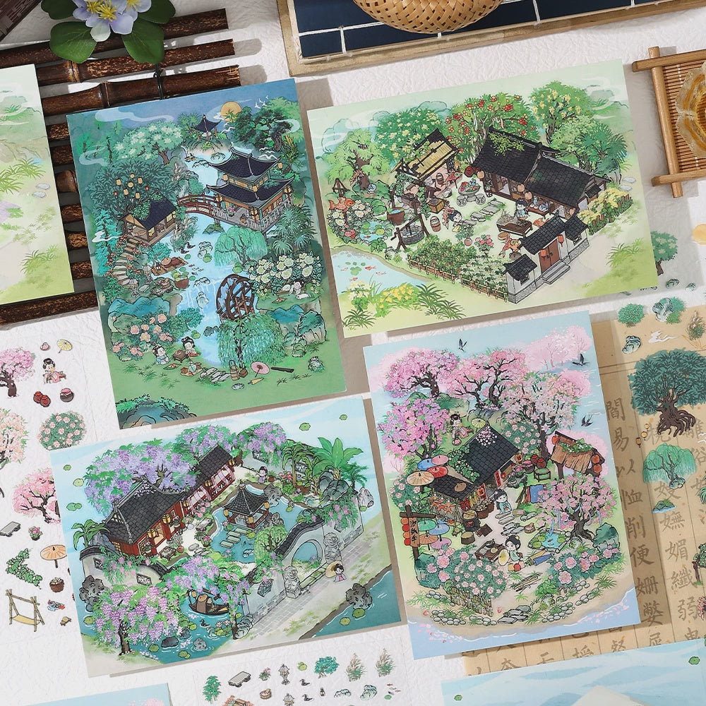 Infeel.Me 2.5D Deco Scene Sticker My Little House Series #4
