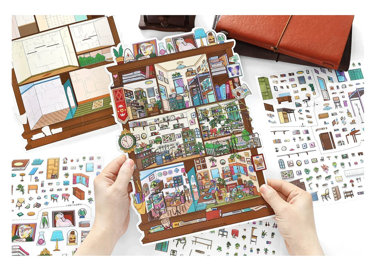 Infeel.Me 2.5D Deco Scene Sticker My Little House Series #26