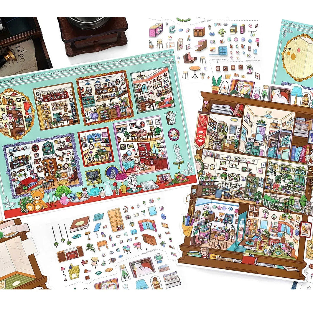 Infeel.Me 2.5D Deco Scene Sticker My Little House Series #26