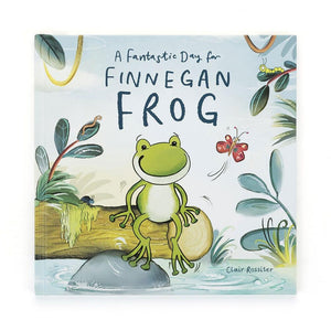 Jellycat A Fantastic Day for Finnegan Frog Book Educational Toys OCARE NZ