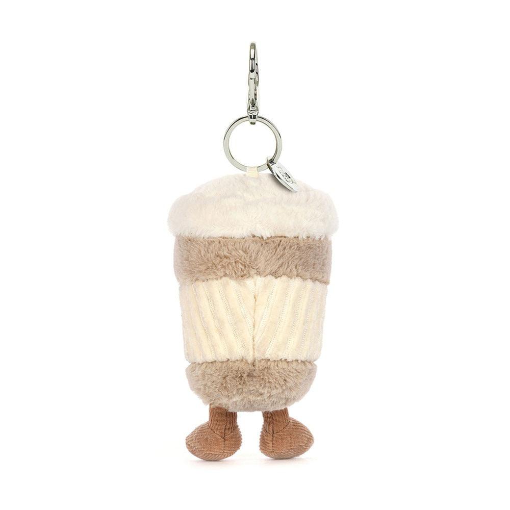 Jellycat Amuseable Coffee-To-Go Bag Charm Jellycat OCARE NZ