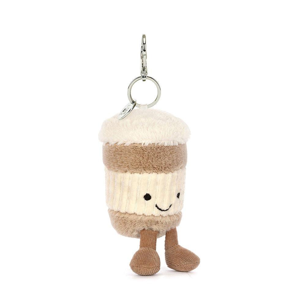 Jellycat Amuseable Coffee-To-Go Bag Charm Jellycat OCARE NZ
