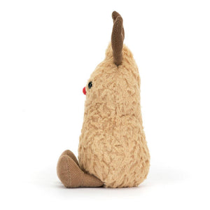 Jellycat Amuseable Peanut Reindeer Stuffed Animals OCARE NZ