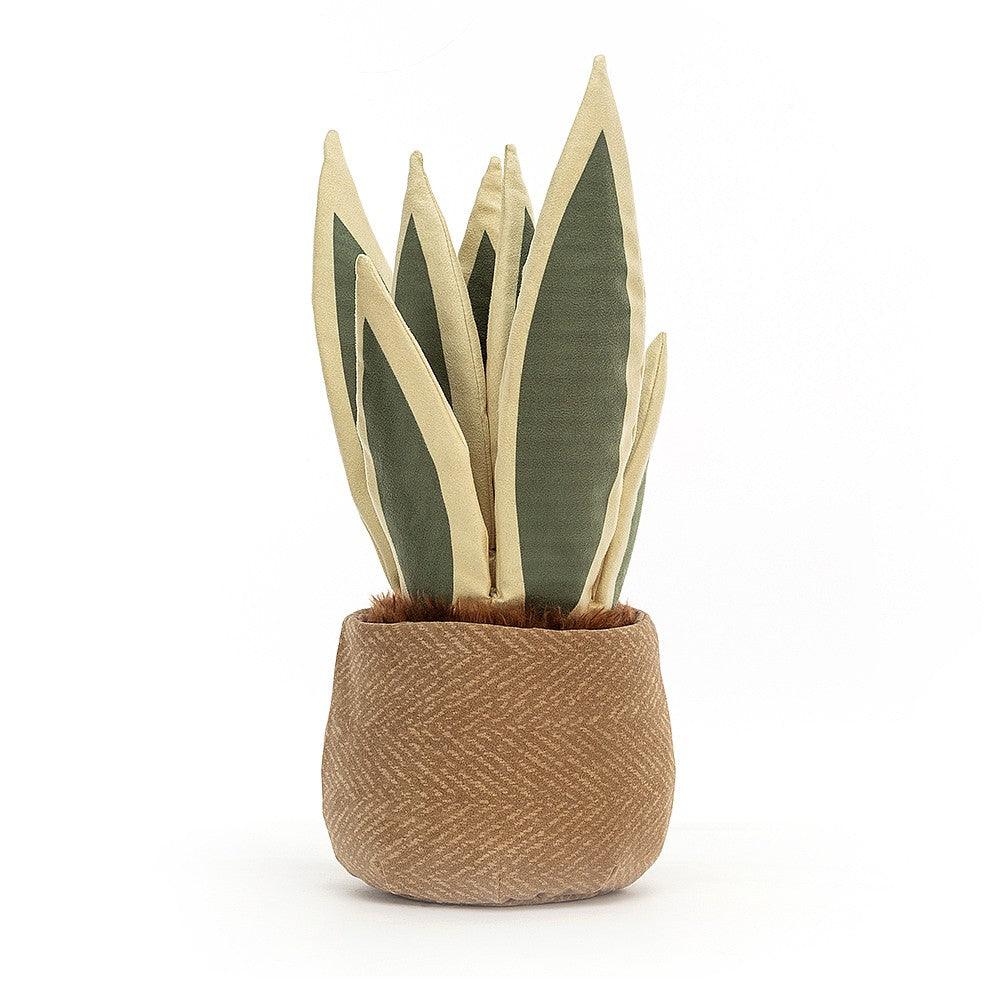 Jellycat Amuseable Snake Plant One Size - H38 X W16 CM, Plush Toys, OCARE NZ