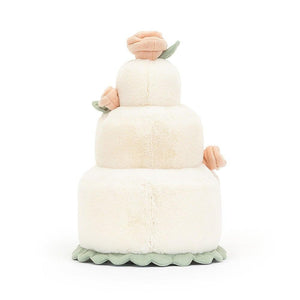 Jellycat Amuseable Wedding Cake One Size - H28 X W19 CM Plush Toys OCARE NZ