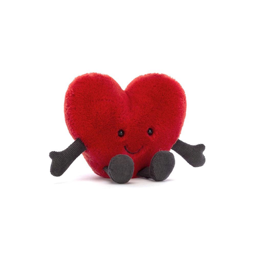 Jellycat Amuseable Red Heart, Plush Toys, OCARE NZ