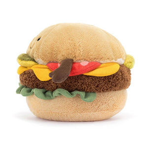 Jellycat Amuseables Burger, Plush Toys