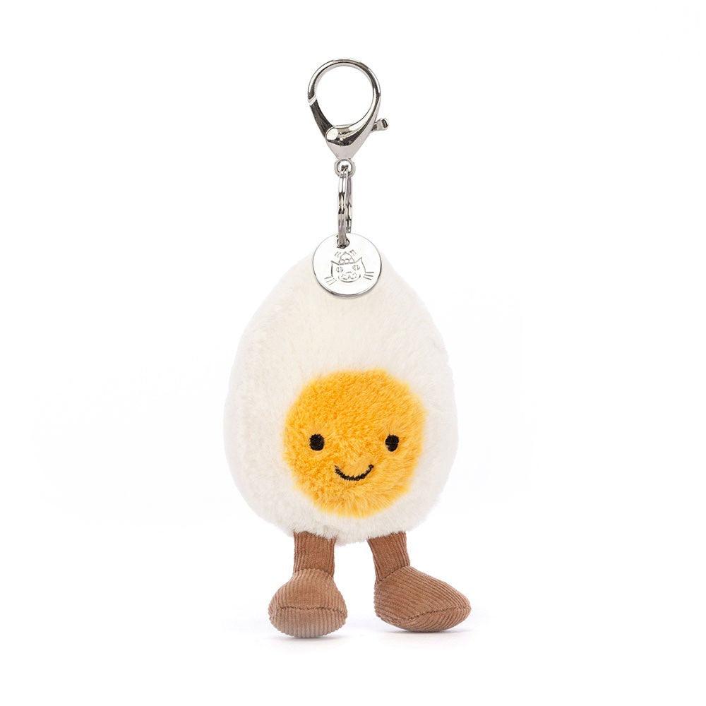 Jellycat Amuseables Happy Boiled Egg Bag Charm Jellycat OCARE NZ