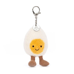 Jellycat Amuseables Happy Boiled Egg Bag Charm Jellycat OCARE NZ