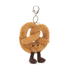 Jellycat Amuseables Pretzel Bag Charm, Plush Toys, OCARE NZ