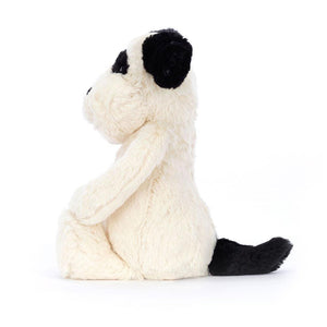 Jellycat Bashful Black & Cream Puppy, Plush Toys, OCARE NZ