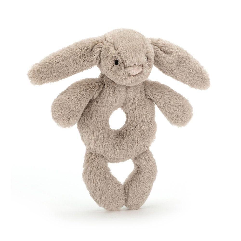 Jellycat Bashful Bunny Ring Rattle Jellycat OCARE NZ