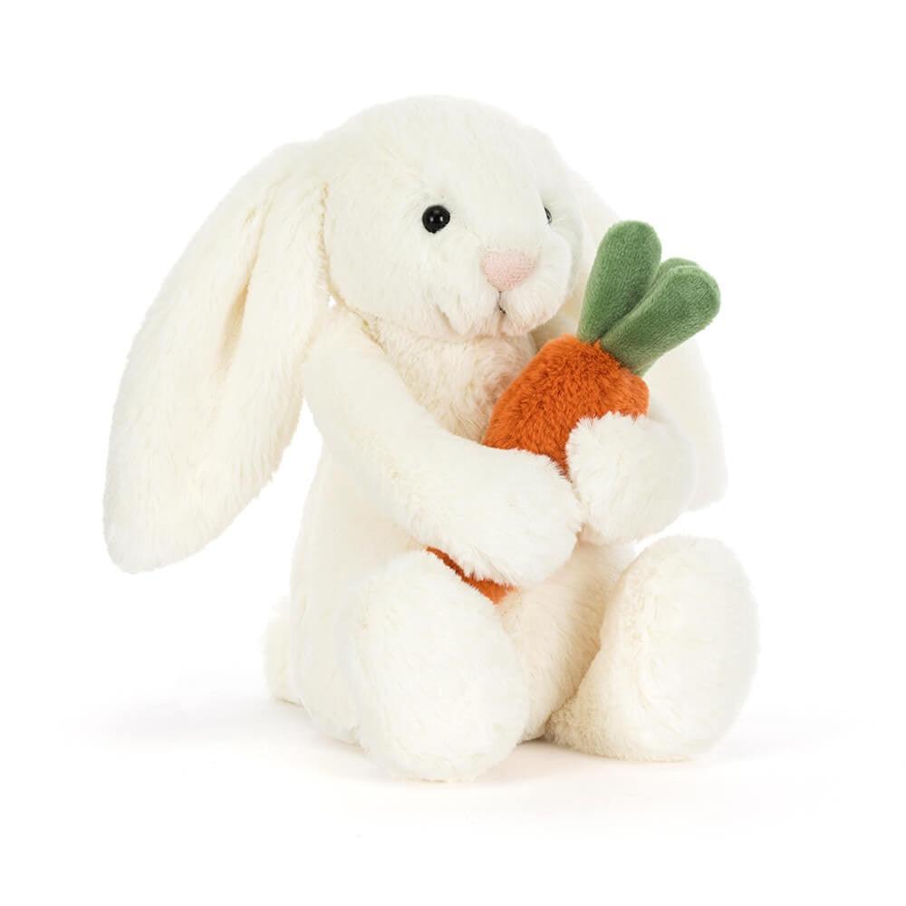 Jellycat Bashful Carrot Bunny, Plush Toys