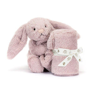 Jellycat Bashful Luxe Bunny Soother in Gift Box Baby Soothers OCARE NZ