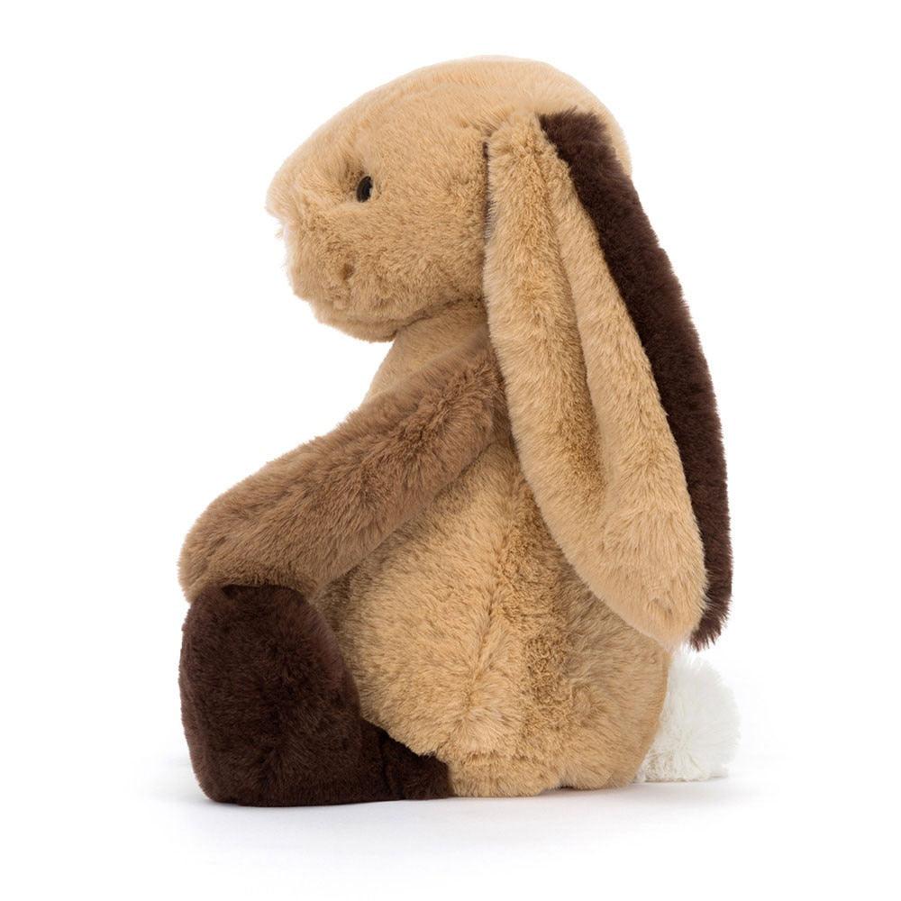 Jellycat Bashful Patchwork Brown Bunny, Plush Toys