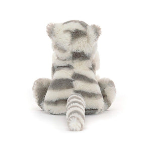 Jellycat Bashful Snow Tiger Soother One Size - H34 X W34 CM Plush Toys OCARE NZ