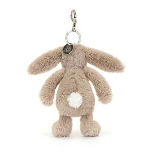 Jellycat Bashful Beige Bunny Bag Charm Keychains OCARE NZ