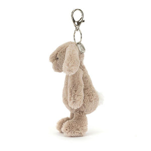 Jellycat Bashful Beige Bunny Bag Charm Keychains OCARE NZ