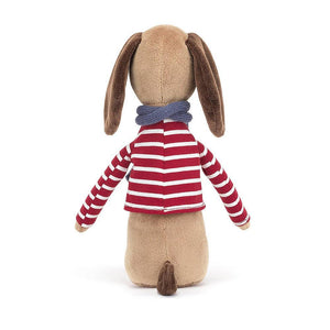 Jellycat Beatnik Buddy Sausage Dog: A fun and quirky plush toy featuring a long and floppy body.