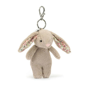 Jellycat Blossom Beige Bunny Bag Charm Jellycat OCARE NZ