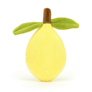 Jellycat Fabulous Fruit Lemon: A vibrant and zesty plush toy in the shape of a lemon.