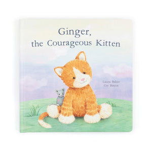 Jellycat Ginger, the Courageous Kitten Book Print Books OCARE NZ