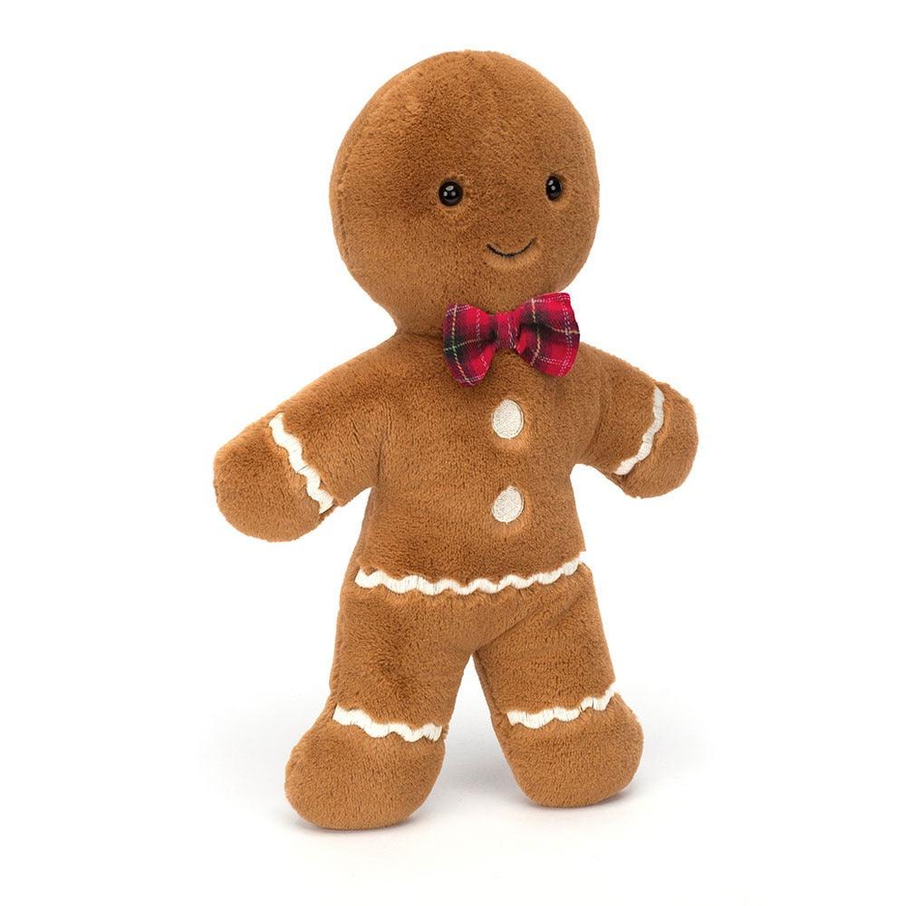 Jellycat Jolly Gingerbread Fred, Plush Toys, OCARE NZ