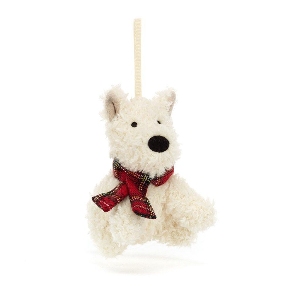 Jellycat Munro Scottie Dog Decoration Uncategorized OCARE NZ