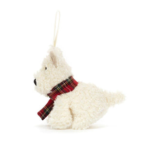 Jellycat Munro Scottie Dog Decoration Uncategorized OCARE NZ