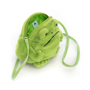 Jellycat Ricky Rain Frog Bag One Size - H17 X W17 CM Plush Toys OCARE NZ