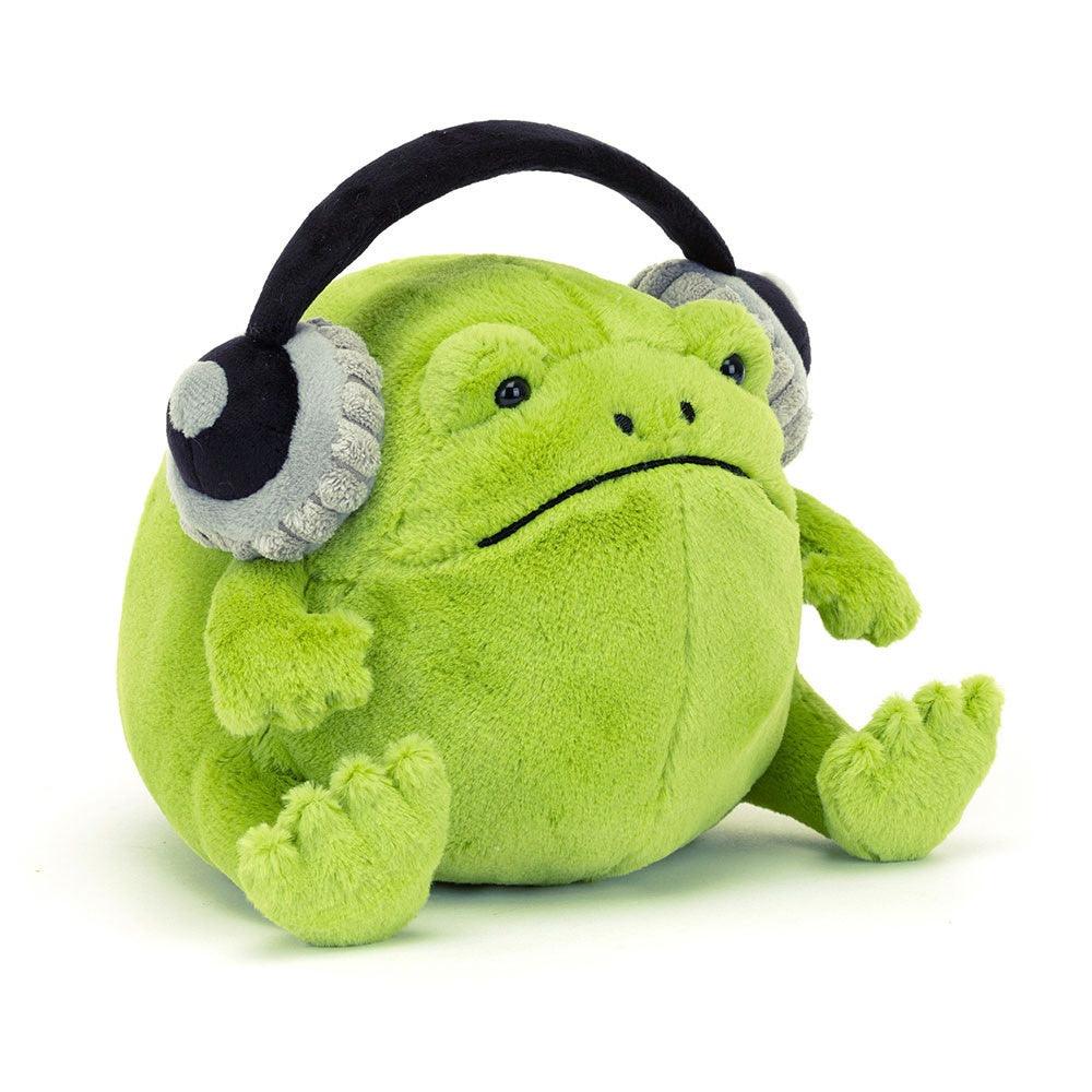 Jellycat Ricky Rain Frog Headphones Uncategorized OCARE NZ