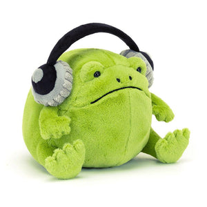 Jellycat Ricky Rain Frog Headphones Uncategorized OCARE NZ