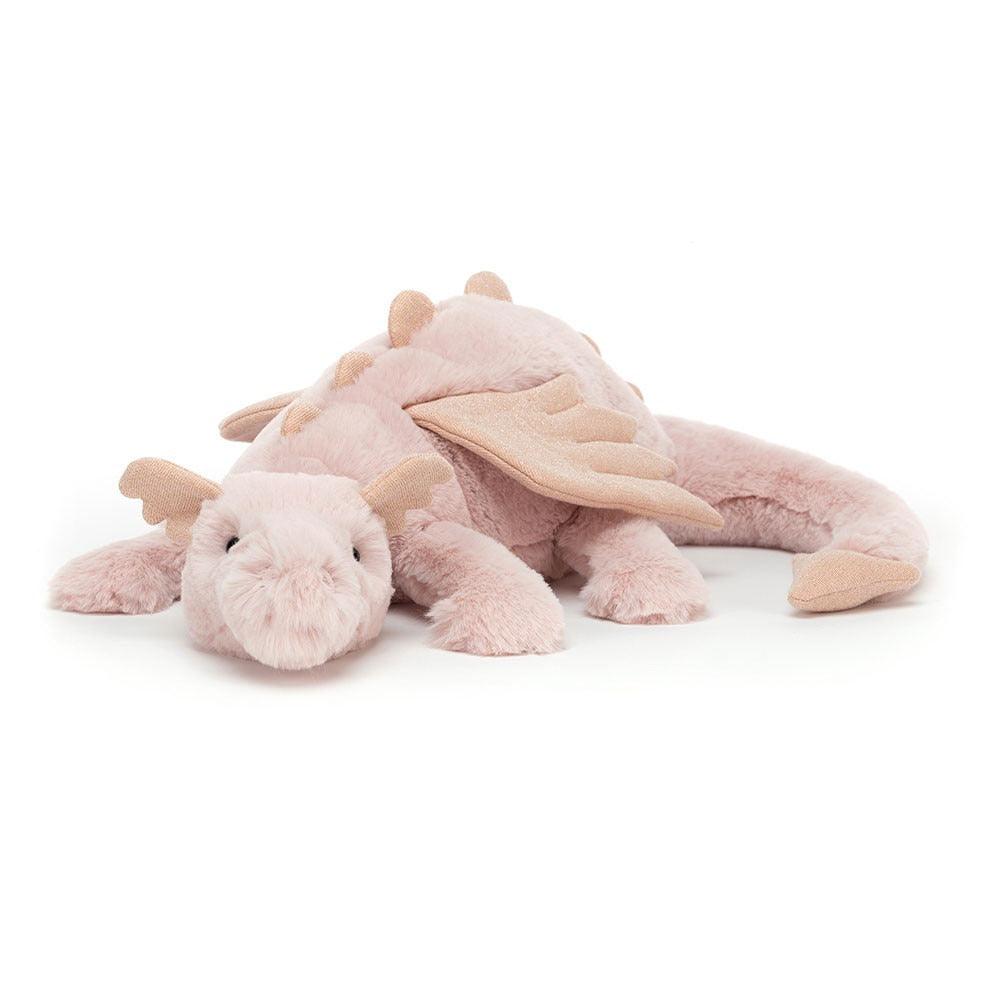 Jellycat Rose Dragon, Plush Toys, OCARE NZ
